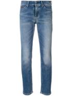Cambio Piper Cropped Jeans - Blue