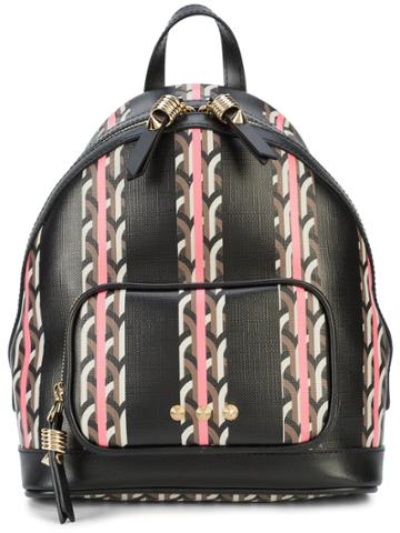 Dell' Est Printed Backpack - Black