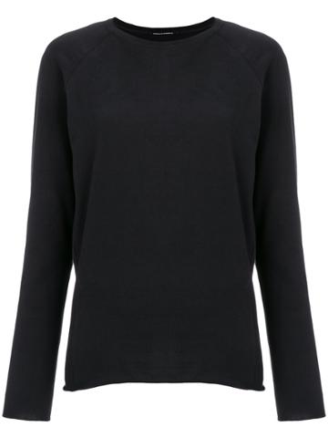Album Di Famiglia Crew Neck Sweater - Black