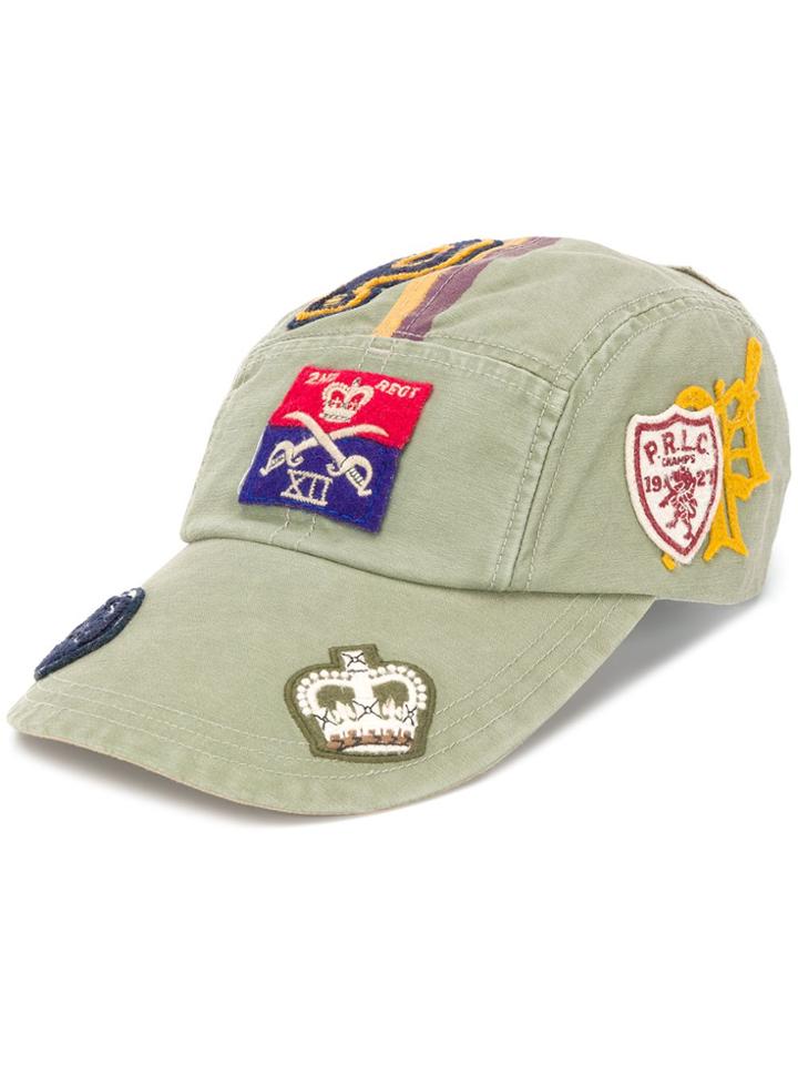 Polo Ralph Lauren Appliqué Detail Baseball Cap - Green