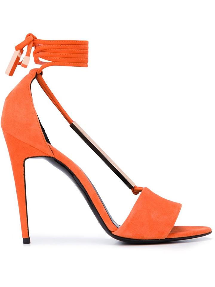 Pierre Hardy Tie Back Sandals