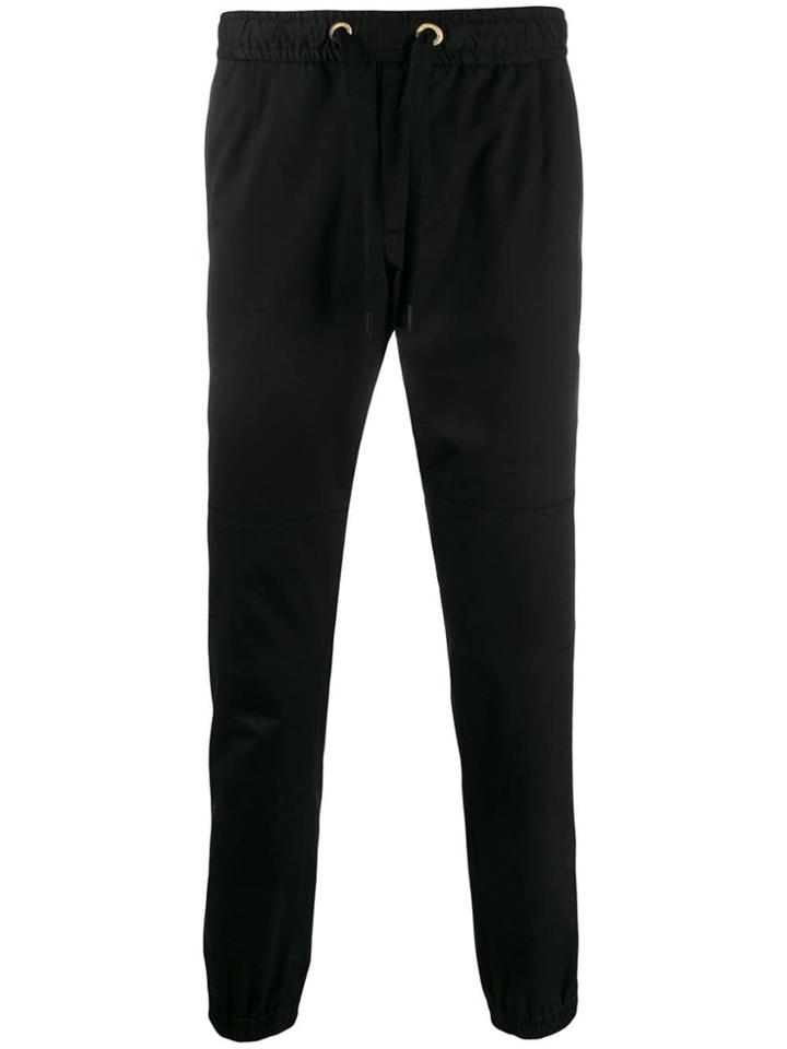 Dolce & Gabbana Stretch Jersey Track Trousers - Black