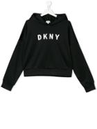 Dkny Kids Logo Hoodie - Black