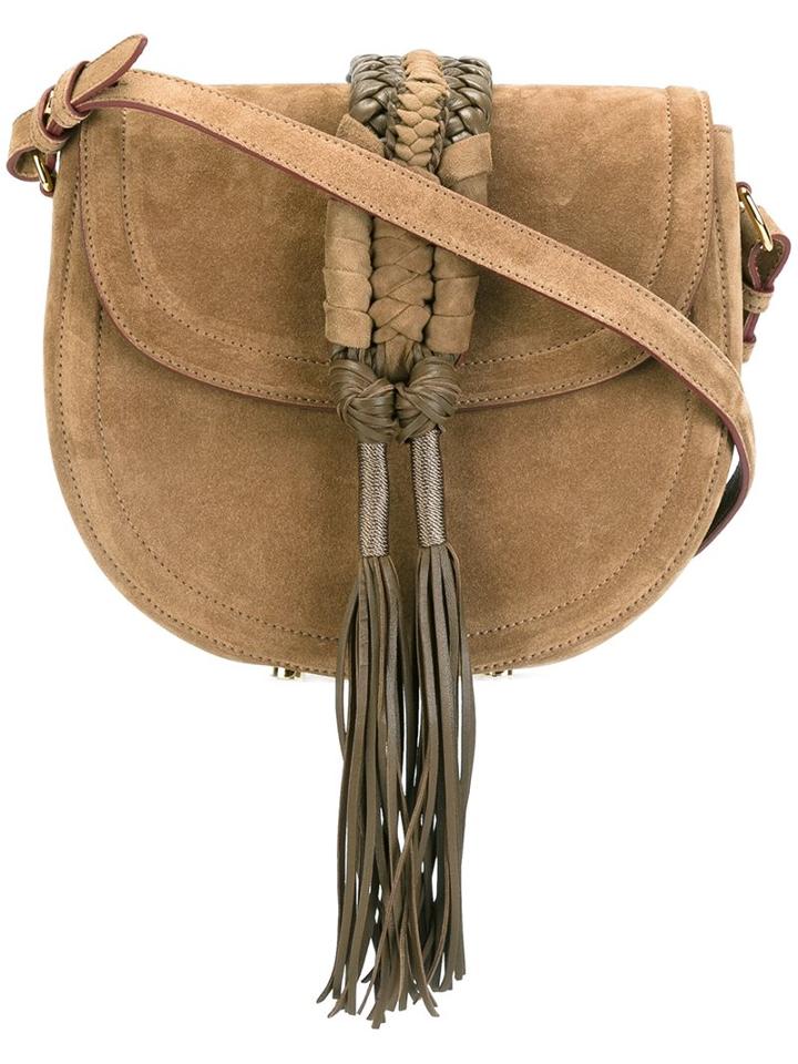Altuzarra Hobo Crossbody Bag, Women's, Nude/neutrals, Chamois Leather