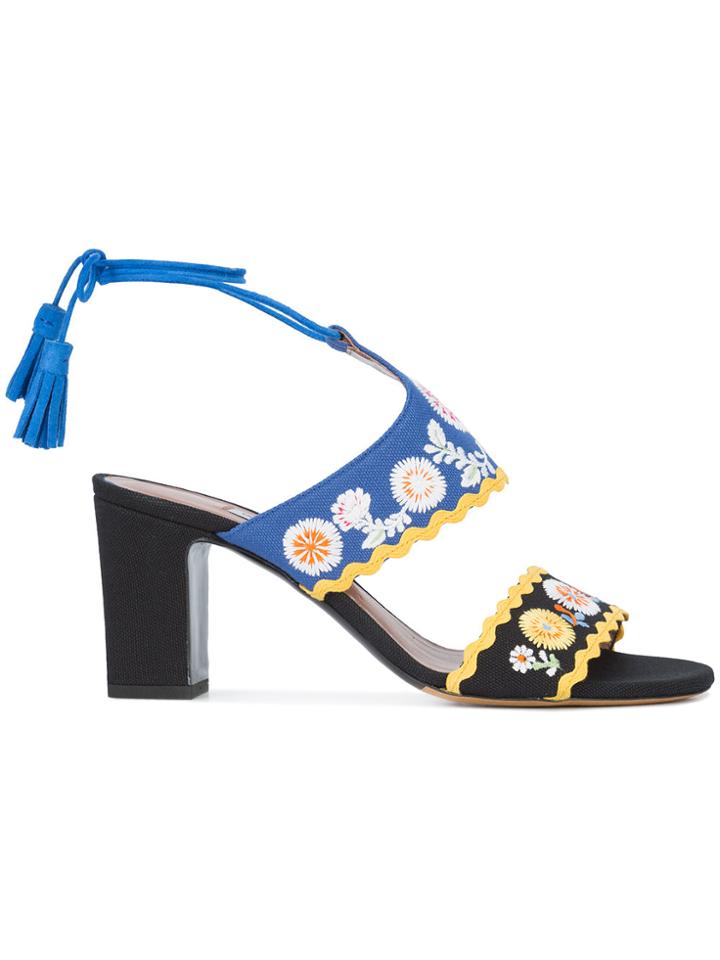 Tabitha Simmons Thais Spain Sandals - Blue