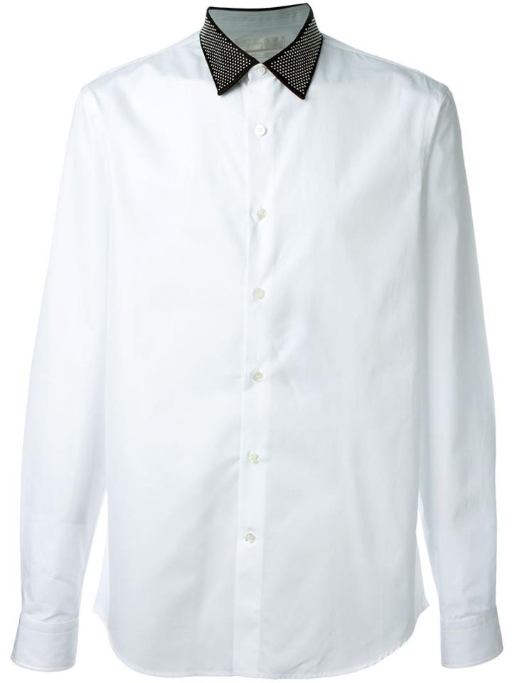 Alexander Mcqueen Studded Collar Shirt