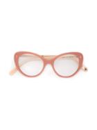 Stella Mccartney Kids Cat Eye Glasses, Pink/purple