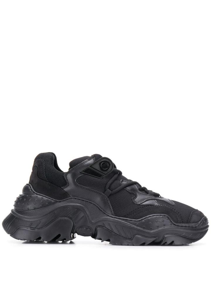Nº21 Oversized Sole Billy Sneakers - Black