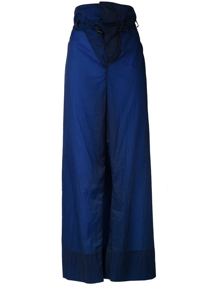 Stella Mccartney - Parachute Pants - Women - Polyamide - 40, Blue, Polyamide