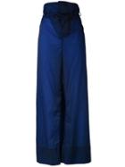 Stella Mccartney - Parachute Pants - Women - Polyamide - 40, Blue, Polyamide