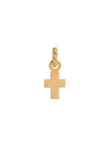 Isabel Lennse Small Cross Pendant - Gold