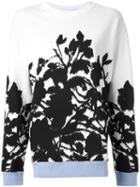 Prabal Gurung Blurred Floral Print Sweatshirt