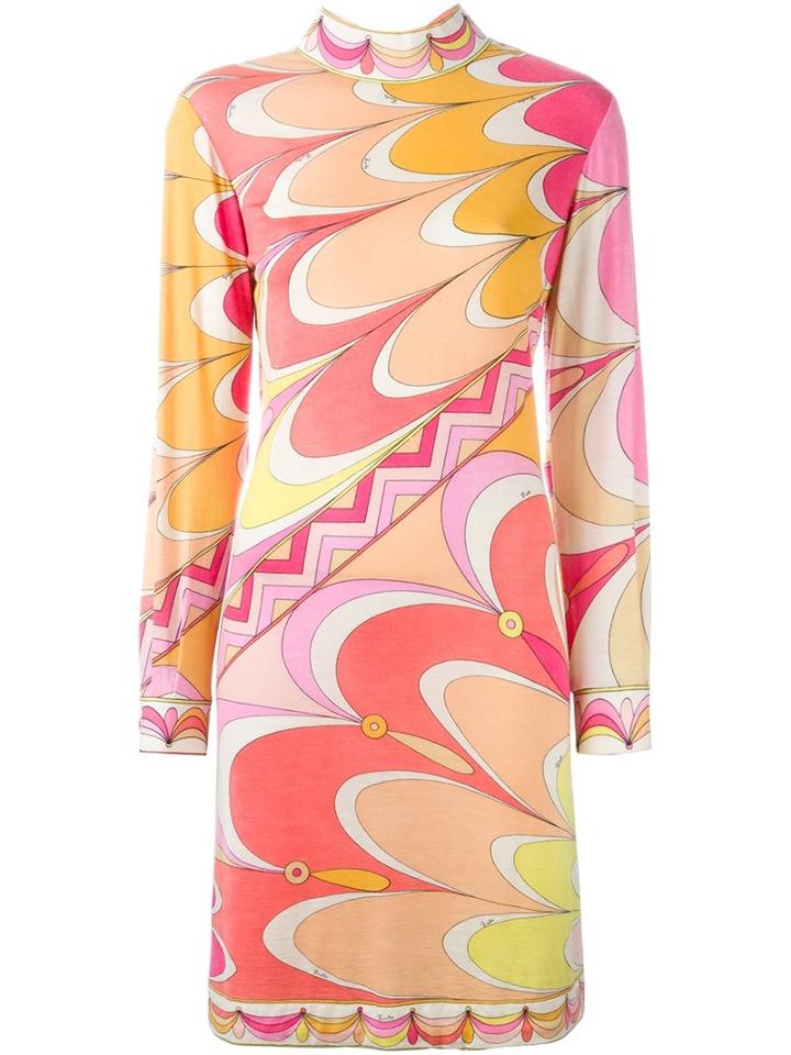 Emilio Pucci Vintage Abstract Print Dress