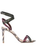 Victoria Beckham Amy 90mm Sandals - Multicolour