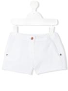 Babe And Tess - Denim Shorts - Kids - Cotton/spandex/elastane - 5 Yrs, White