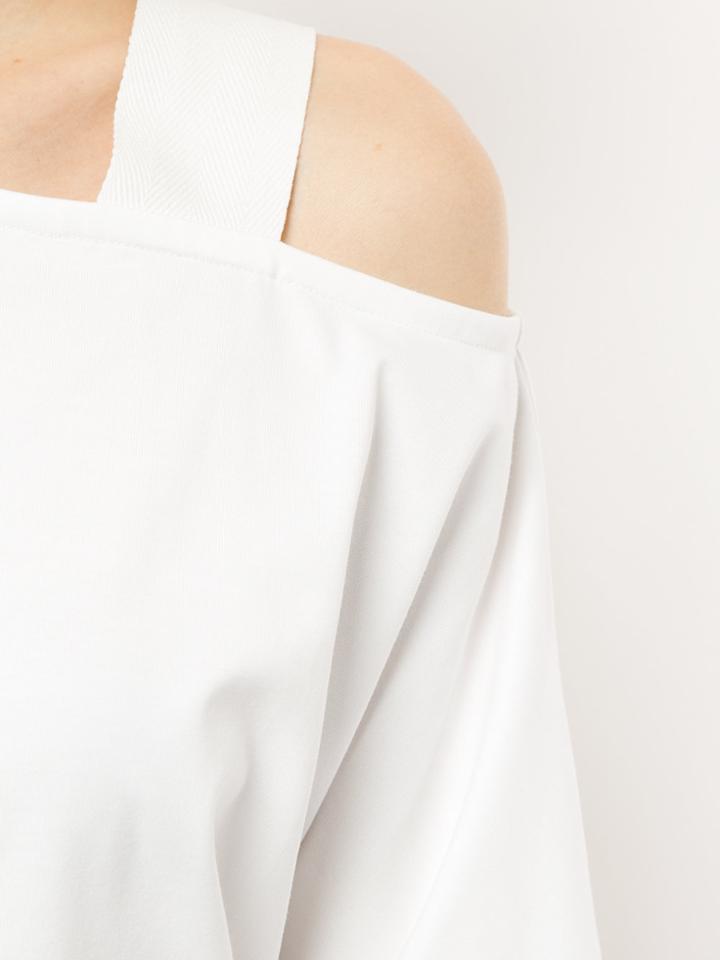 H Beauty & Youth Off-shoulder T-shirt - White