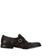 Henderson Baracco Fringe-embellished Monk Shoes - Brown