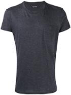 Tom Ford Chest Pocket T-shirt, Men's, Size: 48, Grey, Cotton/cashmere