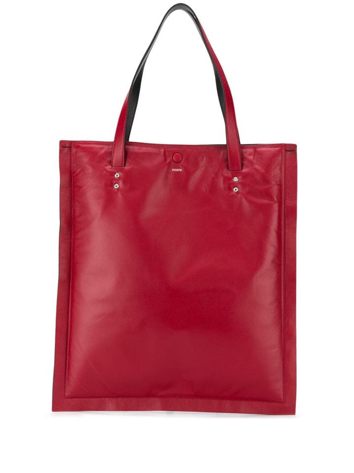 Joseph Classic Shopper Tote - Red