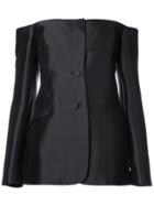 Gabriela Hearst Off-shoulder Tailored Blouse - Black