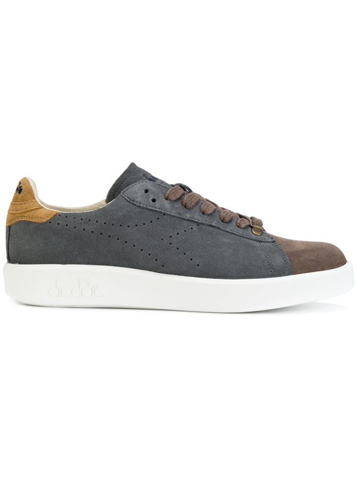 Diadora Low Top Logo Sneakers - Grey