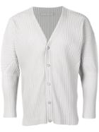 Homme Plissé Issey Miyake Plissé Cardigan - Grey