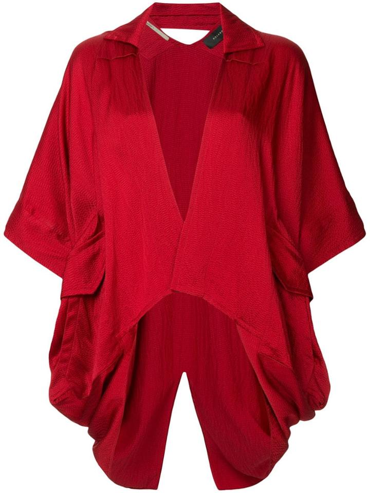 Roland Mouret Deep V-neck Jacket - Red