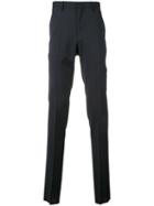Estnation - Suit Trousers - Men - Polyester/polyurethane/wool - 48, Black, Polyester/polyurethane/wool