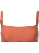 Matteau Bandeau-styled Bikini Top - Orange