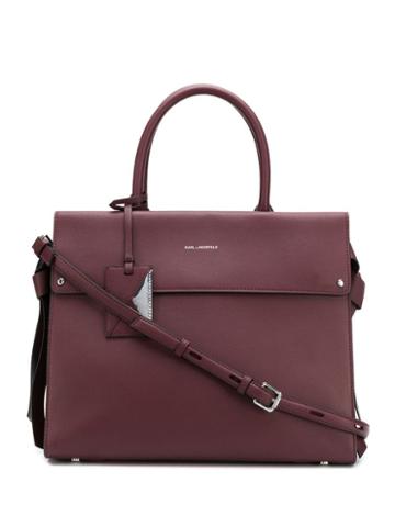 Karl Lagerfeld K/ikon Tote - Red