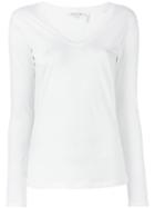 Helmut Lang Longsleeved T-shirt, Women's, Size: Small, White, Cotton/cashmere