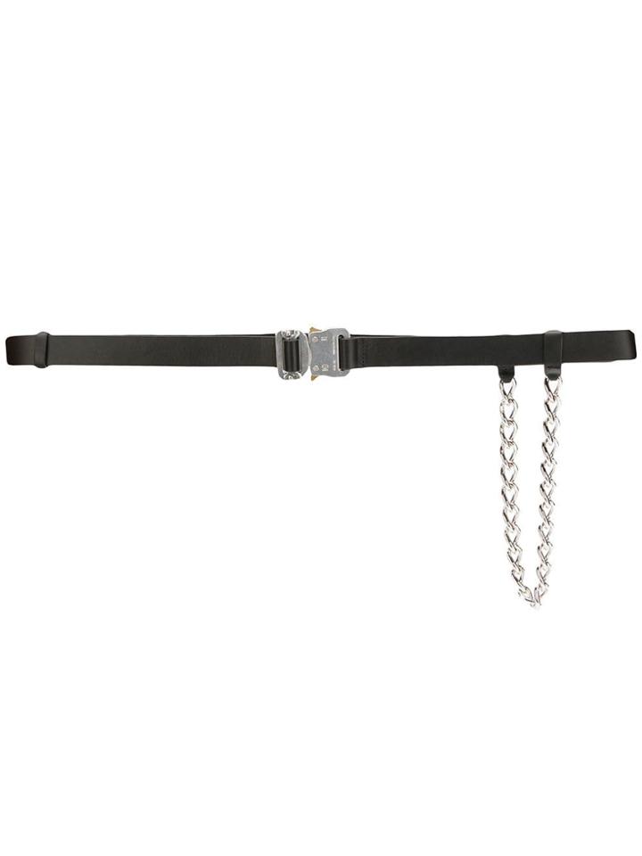 Alyx Narrow Shaped Belt - Black