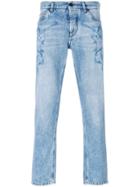 Dolce & Gabbana Angel Print Jeans - Blue
