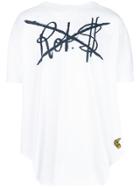 Vivienne Westwood Anglomania Oversized Logo T-shirt - White
