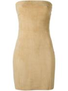 Drome Strapless Fitted Dress