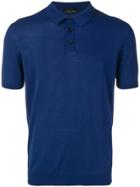 Roberto Collina Basic Polo Shirt - Blue