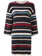 Osklen Striped Dress - Blue