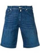 Jacob Cohen Tailored Denim Shorts - Blue
