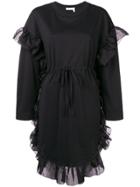 See By Chloé Ruffle Trim Dress - Black
