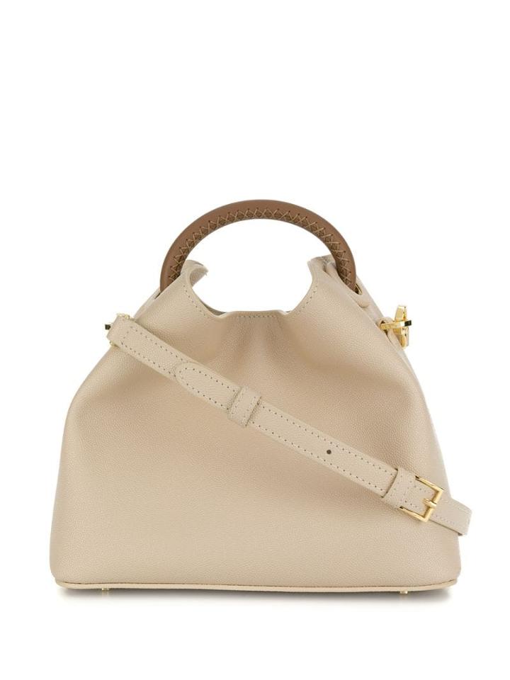 Elleme Baoziz Cross Body Satchel - Neutrals