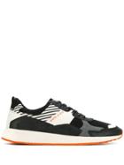 Moa Master Of Arts Panelled Sneakers - Black
