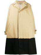 Suzusan Oversizsed Two-tone Coat - Neutrals