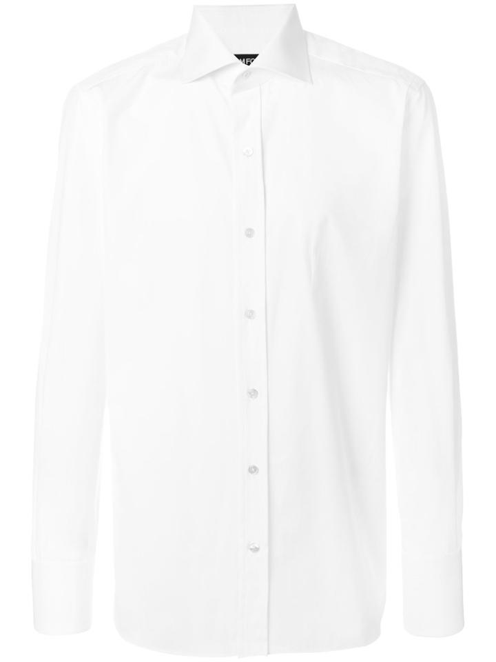 Tom Ford Classic Long-sleeved Shirt - White