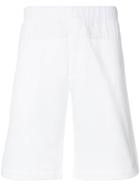 Kenzo Knee Length Track Shorts - White