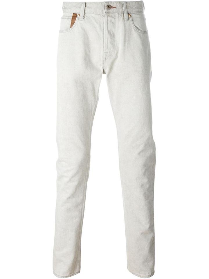 Paul Smith Red Ear Slim-fit Jeans, Men's, Size: 32, Grey, Cotton