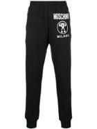 Moschino Logo Track Pants - Black