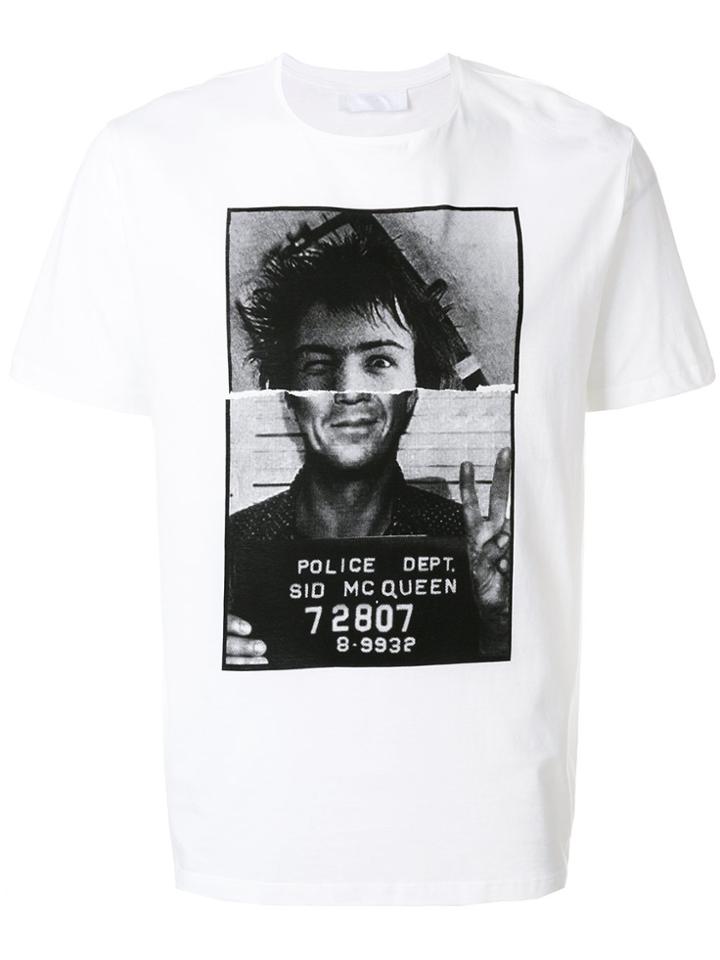 Neil Barrett Sid Mcqueen Print T-shirt - White