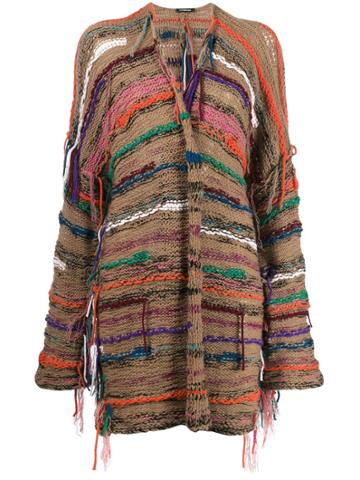 Canessa Belted Cashmere Cardigan - Brown