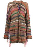 Canessa Belted Cashmere Cardigan - Brown