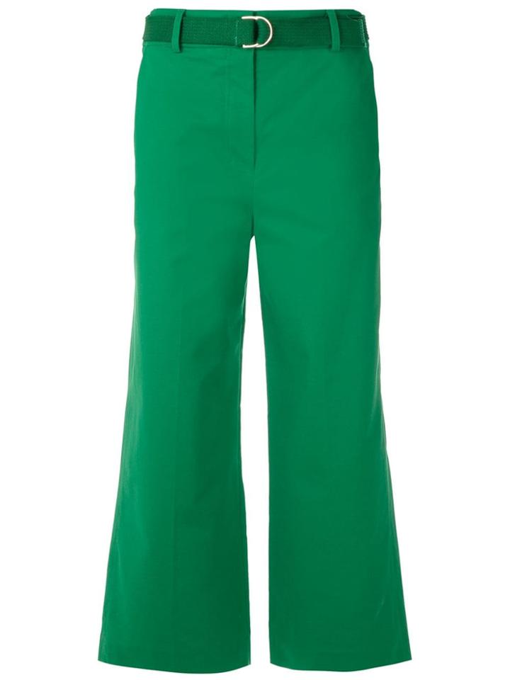 Nk Belted Tailored Trousers - Green
